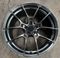 Jante en alliage d'aluminium pour voiture de course et berline, 19x9.5 5/120 Offset44mm LZT-334 G025, 5 trous, 15 16 17 18 19 pouces
