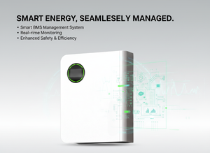 51.2V 200Ah 10kWh LiFePO4 IP65 Off-<b>Grid</b> Household Energy Storage System AC <b>Wall</b>-Mounted Lithium Battery All-in-One Machine - Product Image 4