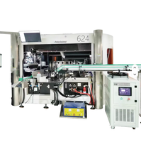 Máquina de Serigrafía Inteligente Programable de Alta Velocidad con Servomotor Completo de 6 Estaciones y 1-9 Puestos de Trabajo Personalizable AS-P1-SPM-TB3