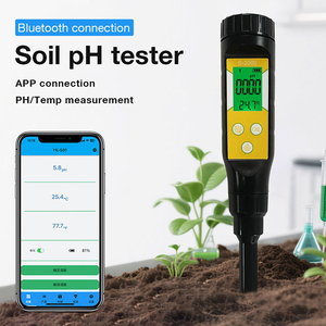 Testeur de pH du sol pour aliments, testeur de pH de l'<span class=keywords><strong>eau</strong></span> Bluetooth pour sol et hydroponie, thermomètre numérique de pH pour plantes de jardin et pelouse - Product Image 3