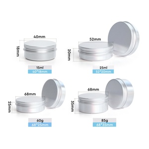 Eco Friendly Body Butter Jar <b>Aluminium</b> Jar Cosmetic Custom Tin Jar Cosmetic Tin Packaging - Product Image 4
