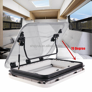 Tragaluz de aluminio RV con luz LED Buena calidad Camper Van Trailer Techo Ventana Tragaluz - Product Image 4