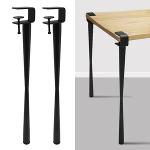 Pieds de pinces de Table réglables en acier forgé, hauteur réglable, idéal pour un bureau ou un Bar, du style moderne, différentes couleurs disponibles