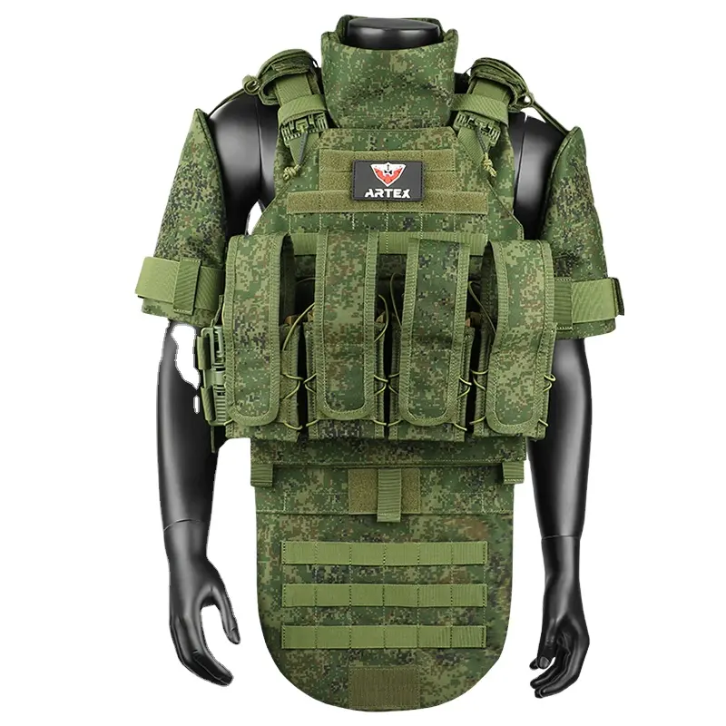 Outdoor Full Molle Systeem Camo Combat Vest Quick Release Vest Tactisch Veiligheidsvest