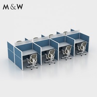 M & W Mobilier professionnel Bureau modulaire écran diviseur cloison bureau poste de travail