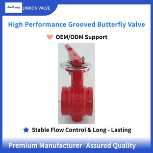 中国直销工厂D81X-16Q槽形蝶阀，QT450球墨铸铁阀板EPDM密封件，工业阀门批发 - Product Image 2