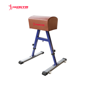 Haogym ม้ากระโดดพื้นเป็นม้า<span class=keywords><strong>2</strong></span>ตัวพร้อมแหวน pommel การออกกำลังกาย - Product Image 1
