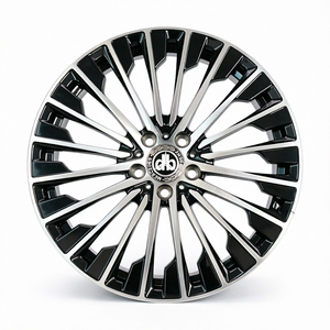 Jantes de voiture en alliage forgé 5x112 Aftermarket pour Mercedes Benz Classe E Classe S GLC <span class=keywords><strong>AMG</strong></span> Jantes de voiture personnalisées noires argentées - Product Image 1