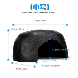 Casetta per Tartarughe da Allevamento, Box per Alimentazione, Umidificazione, Nido, <span class=keywords><strong>Grotta</strong></span>, Paesaggistica, Raffreddamento, in Plastica, Tutto in Uno - Product Image 6