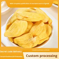 Gedroogde Jackfruit Fruit Snacks 500g Bulkverpakking Anhui Fabrikant 12 Maanden Houdbaarheid Groothandel Verzending