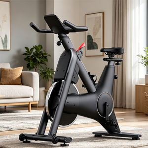 <span class=keywords><strong>Bicicleta</strong></span> Estática Magnética de Alta Calidad para Interiores, Silenciosa, con Volante de Inercia de 6 kg y Capacidad Máxima de 120 kg - Product Image 2