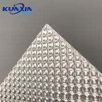 Diffuseur de lumière Micro LED, couverture optique en PMMA prismatique, feuille acrylique en gros