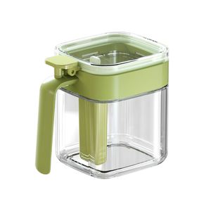 2025 New Design Pp As Abs Glass Silicone Seasoning <b>Spice</b> <b>Jar</b> 400ml Seal Waterproof Airtight <b>Spice</b> <b>Jar</b> with Inner Compartment - Product Image 1