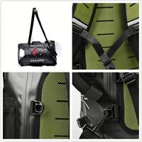 Sac à dos de camping léger multifonctionnel en PVC imperméable grande capacité avec logo personnalisé pour le voyage et la randonnée