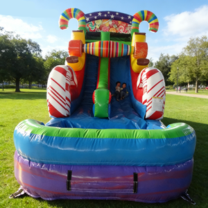 Castillo Inflable Comercial de 15 pies con Tobogán de Agua y Piscina para Fiestas Infantiles - Product Image 1