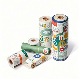 Rouleau laminé par flexographie en plastique souple de film d'étanchéité de qualité alimentaire personnalisé pour les emballages d'assaisonnement de chocolat et de lait - Product Image 4