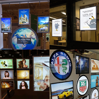 Papier d'impression LED pour affiches publicitaires Litsign LS P1 multi-tailles, résistant à l'eau, brillant, pour boîte à lumière