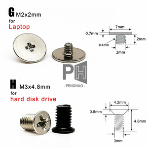 Boulon à vis à tête Phillips pour boîtier d'ordinateur disque dur ventilateur de refroidissement carte mère alimentation HDD PSU PCI montage réparation - Product Image 4