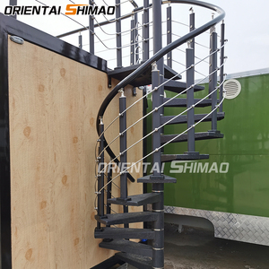 Remolque de Comida de Dos Pisos Roast Corn Mobile Kitchen, Totalmente Equipado, Carrito de Bar, Food Truck de Doble Piso para Calle - Product Image 6