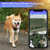 Collar Localizador Antipérdida 4G Inalámbrico Mini IP67 Resistente al Agua, Rastreador GPS 4G para Perros, Gatos y Otros Animales
