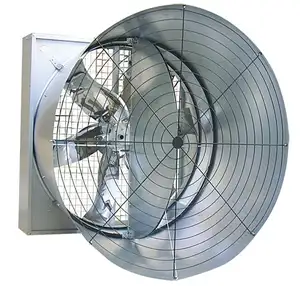 Butterfly Type Cone Fan Industrial Exhaust fan Ventilation cooling for chicken Poultry Farm Dairy pig cattle wall fan