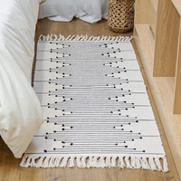 Hot Selling Boho Decor Living Room Washable Area Rug Unique Design Runner Rugs Woven Carpet Floor Mat for Living Room