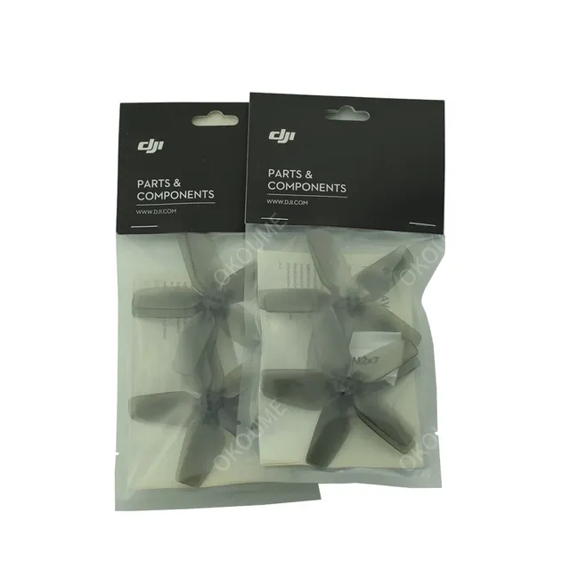 4PCS/Pack Plastic Propeller with Srecw for Avata Wing Fans Noise Reduction Replacement Parts Drone Spare Parts
