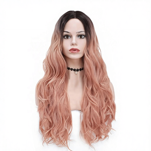 Parrucca UMS Best Seller in Fibra Sintetica Senza Capelli Veri, Senza Pizzo, Doppia Trama a Macchina, Anti-Crespo, Su Misura, per Uso Quotidiano Femminile, Offerta Speciale - Product Image 4