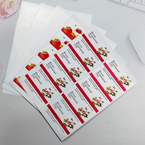 Étiquettes thermiques autocollantes imprimables personnalisées de 2 x 4 pouces, autocollants promotionnels imperméables, rouleaux d'étiquettes personnalisées, étiquettes pour bocaux, autocollants pour verre - Product Image 3