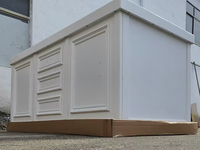 Meja Lipat Portabel Kayu Solid Modern untuk Sewa, Cocok untuk Katering, Hotel, Sekolah, Acara Luar Ruangan, Furnitur Luar Ruangan yang Dapat Diubah