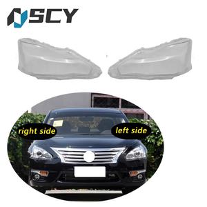Pour <span class=keywords><strong>Nissan</strong></span> <span class=keywords><strong>Altima</strong></span> <span class=keywords><strong>2013</strong></span> 2014 2015 Teana couvercle de lentille de phare lampe couvercle en verre de phare - Product Image 1
