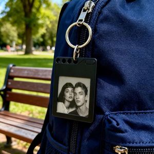 Etiqueta de seguimiento PhotoTag E Ink BT compatible con Find My, localizador de llaves inteligente y localizador de objetos, etiquetas de equipaje con visualización de imagen personalizada - Product Image 2