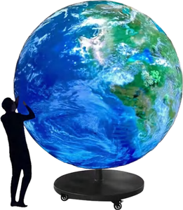 3D Holographic hình cầu Màn hình <span class=keywords><strong>LED</strong></span> Globe <span class=keywords><strong>Shape</strong></span> ngoài trời trong nhà <span class=keywords><strong>LED</strong></span> hiển thị cho quảng cáo mềm vòng tròn <span class=keywords><strong>Led</strong></span> bóng mô-đun - Product Image 1