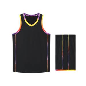 Özelleştirilmiş toptan erkek basket topu formaları yüksek kaliteli uydurma NBAcing tam süblimasyon basketbol formaları artı boyutu 3XL - Product Image 6