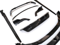 X5 Black Knight Style brillant noir voiture avant lèvre arrière diffuseur côté jupe Spoiler Aero Kit Kit carrosserie pour BMW X5 G05 M-Tech