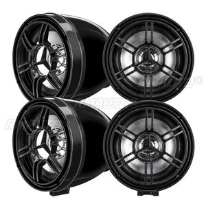 Motorcycle Waterproof Bluetooth <b>Speakers</b> 4 Channel <b>Amplifier</b> SD Card USB Stick FM MP3 Player Music Sound Audio Stereo AMP System - Product Image 2