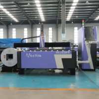Machine de découpe laser chinoise AccTek AKJ1530FR1, machine de découpe laser 1KW-30KW, découpeuse laser à fibre CNC pour tôles et tubes métalliques