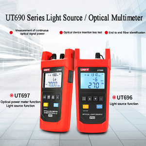 เครื่องวัดพลังงานมัลติมิเตอร์แบบออปติคอล UNI-T UT696 UT697 & เครื่องทดสอบแหล่งกำเนิดแสง LS ให้ความยาวคลื่นคู่ที่1310nm และ1550nm - Product Image 2