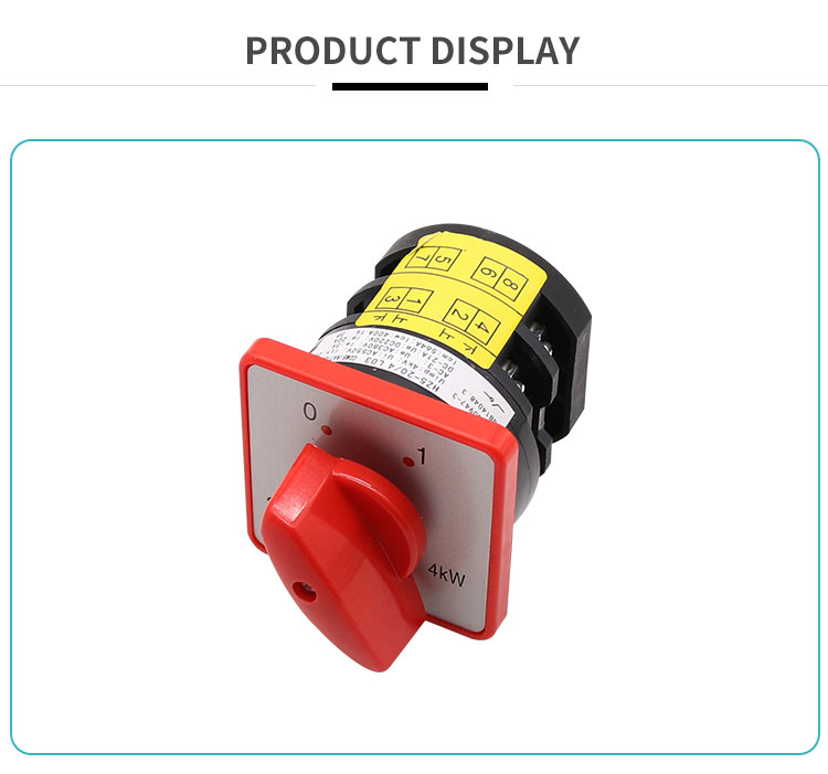 AC 380V 20A 4KW HZ5D-20/04 M08 Self-Locking Rotary Cam Changeover Switch |  eBay UK HZ5 Series 3 Position Rotary Cam Switch 20A 4 Pole 4kw Changeover
