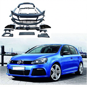 Kit de Carrocería Completo para Auto, Parte de Parachoques Delantero, Modificado para Actualización Facelift a Golf <span class=keywords><strong>R</strong></span> R20 para VW GOLF 6 MK6 Volkswagen GOLF6 - Product Image 1