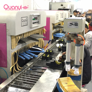 Ligne de production efficace pour la fabrication de chaussures Convoyeur à bande Sneaker Assembly Machine - Product Image 4