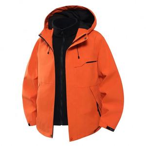 Nuova Giacca da <span class=keywords><strong>Montagna</strong></span> con Cappuccio per Uomo, Autunno e Inverno, Giacca Shell Antivento per Attività all'Aperto e Alpinismo - Product Image 1