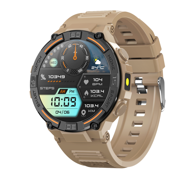 Fashionable Sports Smart Watch 2025 Hot Sale Smart Watch Waterproof 1.52 Inches Blood Pressure Monitor Smartwatch