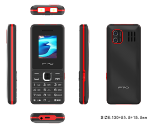 Hot bán ipro giá thấp nhất điện thoại di động với pin lớn 1.8inch Dual Sim FM Đài phát thanh điện thoại di động mở khóa máy ảnh 2023 New tính năng điện thoại đẹp - Product Image 2