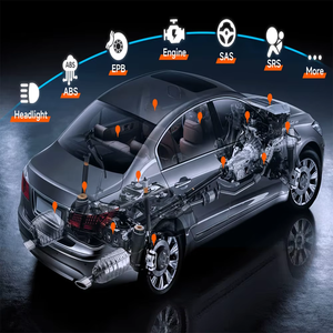 Scanner OBD2 Foxwell NT530 <span class=keywords><strong>PLUS</strong></span> WIFI compatible avec Nissan, Porsche, Ford, BMW, Benz, Chrysler avec 1 logiciel de marque automobile gratuit - Product Image 5