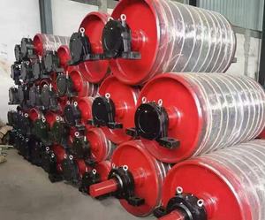 Juego de Poleas para Cintas <span class=keywords><strong>Transportadoras</strong></span> de Minería, Acero Inoxidable, Certificación ISO/CE, Tambor de Tensión de Tracción y Retorno Duradero, Venta al por Mayor - Product Image 4