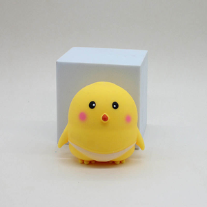 Nouveau jouet souple et moelleux en forme de poussin jaune, en TPR, anti-stress, cadeau créatif pour tous les âges - Product Image 3