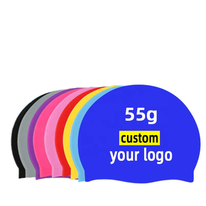 Gorro de Natación de Silicona Personalizado Unisex, de Alta Elasticidad, Impermeable, con Costuras Secas Duraderas, Diseño con Logotipo Personalizado, para Adultos, Entrenamiento y Competencia - Product Image 2