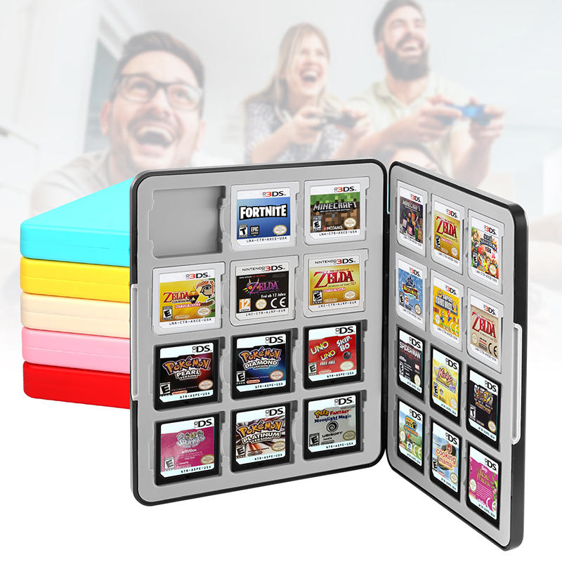 24-seat Game Card Storage Box for Nintendo 3DS & Accessories