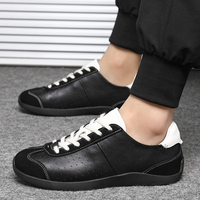 Sneakers en cuir respirant personnalisées en usine pour hommes, femmes, unisexe, course à pied, jogging, skateboard, mocassins, baskets